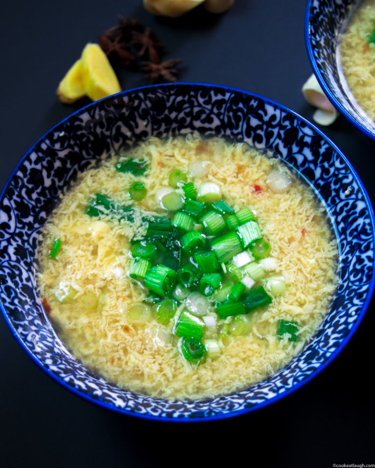 Chinese egg drop soup · Cook Eat Laugh